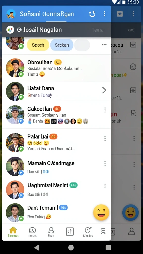 d200m - Tangkapan layar D200M memperlihatkan grafis yang memukau dan detail karakter.