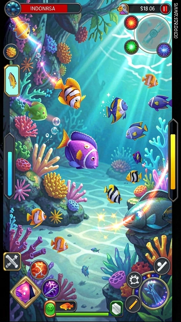 idrgame - Tampilan antarmuka yang ramah pengguna.