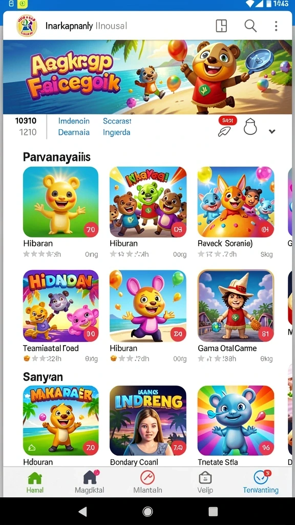 kebuntoto - Pengguna dapat memilih karakter sesuai keinginan.