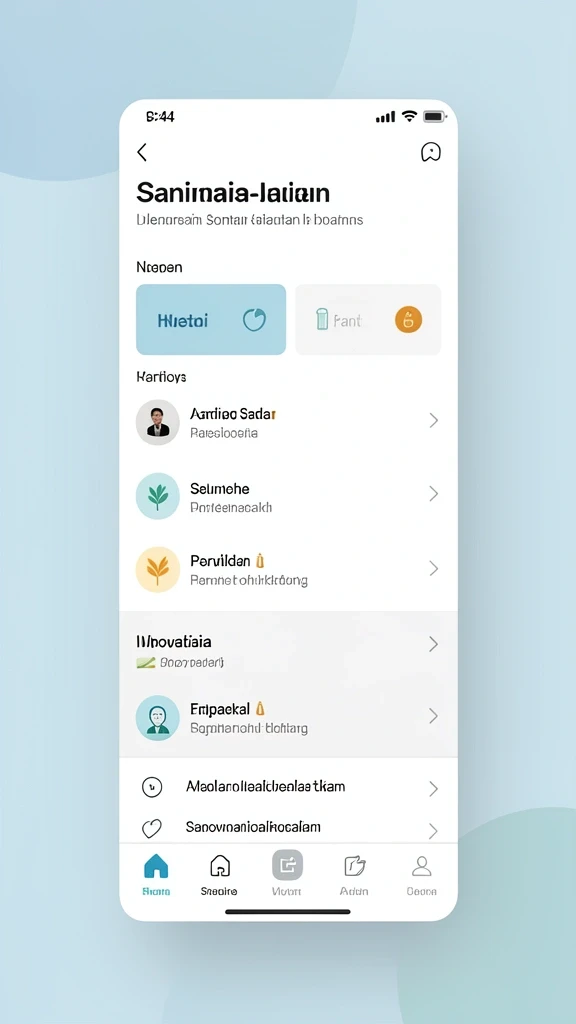kikototo - Tampilan antarmuka yang intuitif dan menarik.