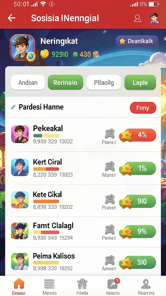kodokhoki889 - Tampilan karakter dengan desain menarik.
