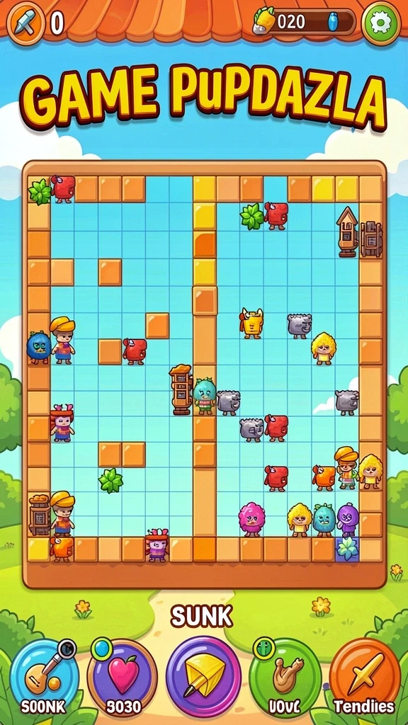 nesiafun - Tangkapan layar menunjukkan gameplay yang seru dan dinamis.